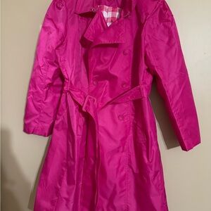 BlackMilk Pink Rain Jacket / Trench Coat